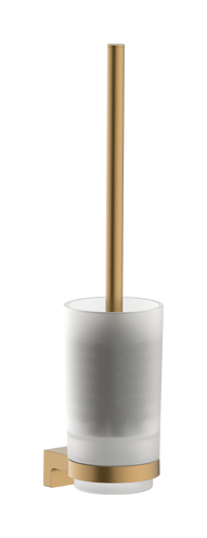 Ершик для унитаза Hansgrohe AddStoris S настенный металл/стекло матовая бронза 41782140