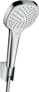 Ручной душ на держателе Hansgrohe Croma Select E 110 Vario EcoSmart 3-режимный хром 28093400