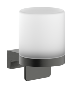 Диспенсер для жидкого мыла Hansgrohe AddStoris S 200 мл металл/стекло матовый черный хром 41765340