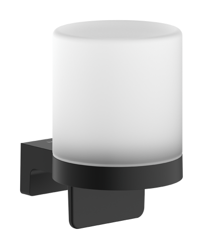 Диспенсер для жидкого мыла Hansgrohe AddStoris S 200 мл металл/стекло матовый черный 41765670