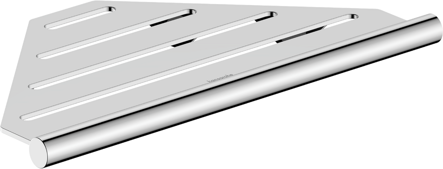 Полочка для ванной Hansgrohe AddStoris S угловая хром 41761000