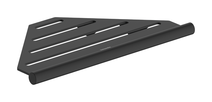 Полочка для ванной Hansgrohe AddStoris S угловая матовый черный 41761670