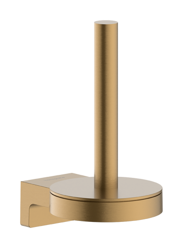Держатель для запасного рулона туалетной бумаги Hansgrohe AddStoris S металл матовая бронза 41786140