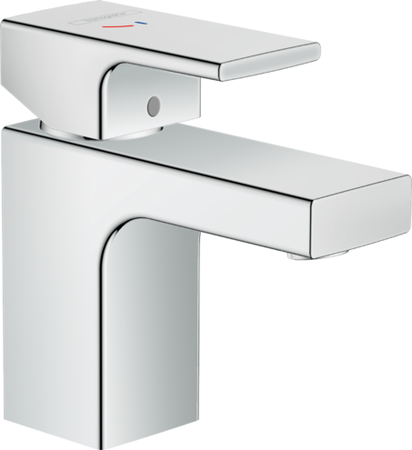 Смеситель для раковины Hansgrohe Vernis Shape с донным клапаном хром 71532000