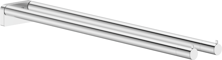 Держатель для полотенец Hansgrohe AddStoris S двойной металл хром 41787000