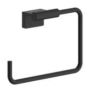 Держатель-кольцо для полотенец Hansgrohe AddStoris S металл матовый черный 41784670