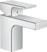 Змішувач для раковини Hansgrohe Vernis Shape з донним клапаном хром 71532000