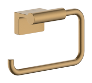 Держатель для туалетной бумаги Hansgrohe AddStoris S металл матовая бронза 41788140