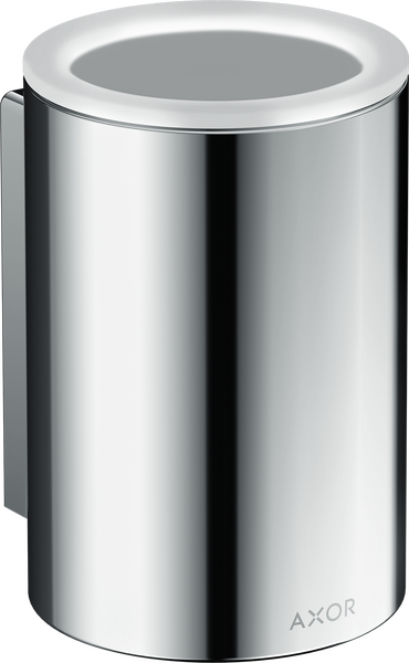 Стакан для зубных щеток Hansgrohe Axor Universal Circular стекло/металл хром 42804000