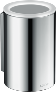 Стакан для зубных щеток Hansgrohe Axor Universal Circular стекло/металл хром 42804000