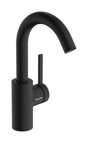 Смеситель для раковины Hansgrohe Zesis S CoolStart однорычажный матовый черный 74741670