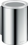 Стакан для зубных щеток Hansgrohe Axor Universal Circular стекло/металл хром 42804000