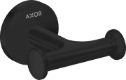 Крючок для ванной Hansgrohe Axor Universal Circular двойной матовый черный 42812670