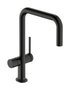 Смеситель для кухни Hansgrohe Talis M54 1jet однорычажный с запорным вентилем матовый черный хром 72807340