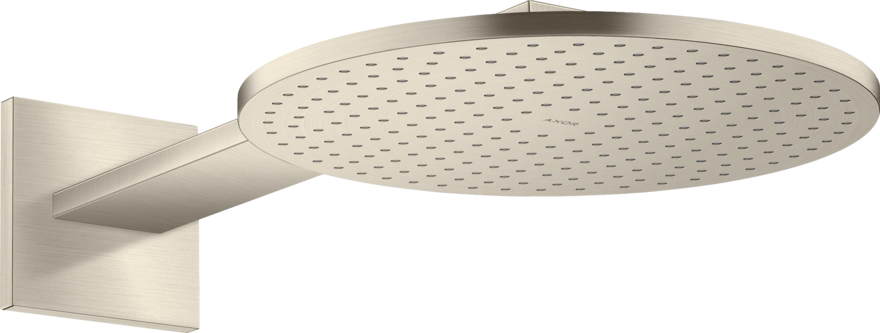 Верхний душ Hansgrohe Axor ShowerSolutions Ø300 мм 1 режим с держателем матовый никель 35300820