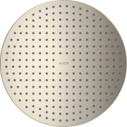 Верхний душ Hansgrohe Axor ShowerSolutions Ø300 мм 1 режим встроенный в потолок матовый никель 35302820