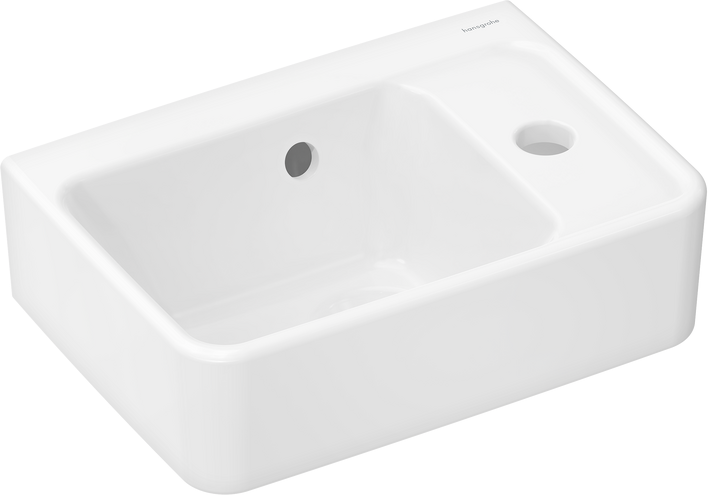 Раковина для ванної Hansgrohe Xanuia Q DIY 36х25 см кераміка білий 60129455