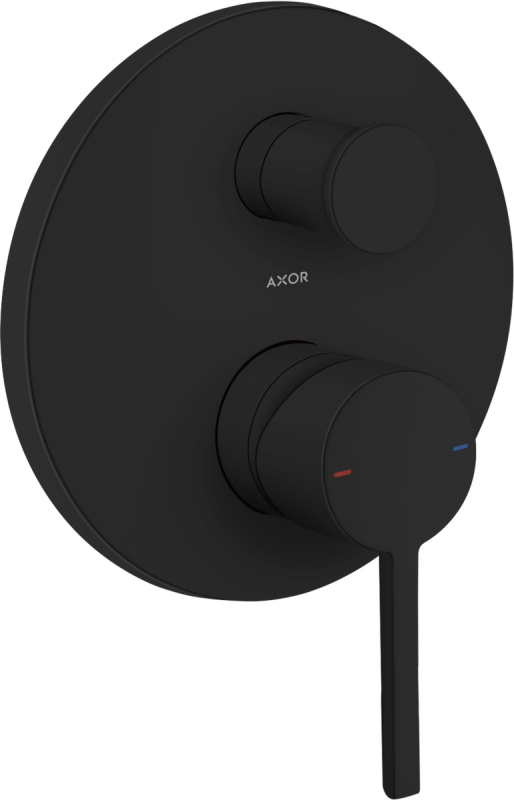 Смеситель для душа Hansgrohe Axor Starck встраиваемый матовый черный 11414670