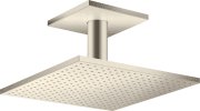 Верхній душ Hansgrohe Axor ShowerSolutions 300х300 мм 2 режими зі стельовим під'єднанням матовий нікель 35320820