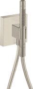Ручной душ на держателе Hansgrohe Axor Starck 2-режимный матовый никель 12626820