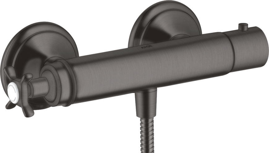 Термостат для душа Hansgrohe Axor Montreux матовый черный хром 16261340