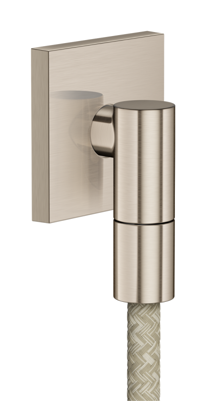 Шлангове підключення Hansgrohe Axor зі зворотним клапаном матовий нікель 36738820