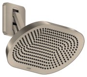 Верхній душ Hansgrohe Axor ShowerSphere 2Jet EcoSmart 370х220 мм з кронштейном матовий нікель 39746820