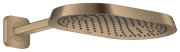 Верхний душ Hansgrohe Axor ShowerSphere 1jet 370х220 мм с кронштейном матовая бронза 39748140