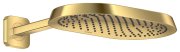 Верхний душ Hansgrohe Axor ShowerSphere 1jet 370х220 мм с кронштейном полированное золото 39748990