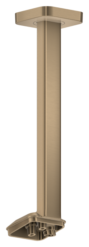 Потолочное подсоединение Hansgrohe Axor ShowerSphere 300 мм для верхнего душа с 2 режимами матовая бронза 39768140