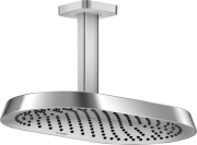Верхний душ Hansgrohe Axor ShowerSphere 370х220 мм 1 режим EcoSmart с потолочным подсоединением хром 39761000
