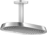 Верхний душ Hansgrohe Axor ShowerSphere 370х220 мм 2 режима с потолочным подсоединением хром 39757000