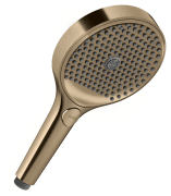 Душевая лейка Hansgrohe Axor ShowerSolutions Ø130 мм 3 режима EcoSmart матовая бронза 39773140