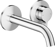 Смеситель для раковины Hansgrohe Axor One настенный однорычажный хром 48170000