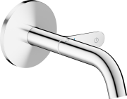 Змішувач для раковини Hansgrohe Axor One настінний одноважільний хром 48180000