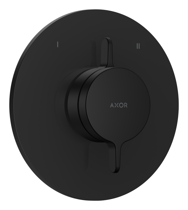 Змішувач для душу Hansgrohe Axor One вбудований матовий чорний 48415670