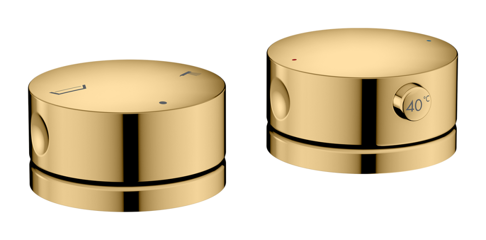 Термостат на борт ванни Hansgrohe Axor One поліроване золото 48470990