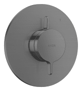 Змішувач для душу Hansgrohe Axor One 1 споживач матовий чорний хром 48615340