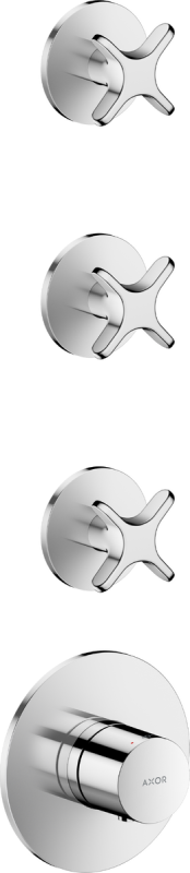 Термостат для душа Hansgrohe Axor One встраиваемый 3 потребителя хром 48713000