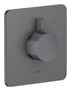 Змішувач для душу Hansgrohe Axor Citterio C вбудований 2 споживача матовий чорний хром 49451340