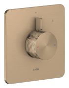 Змішувач для душу Hansgrohe Axor Citterio C 1 споживач матова бронза 49651140