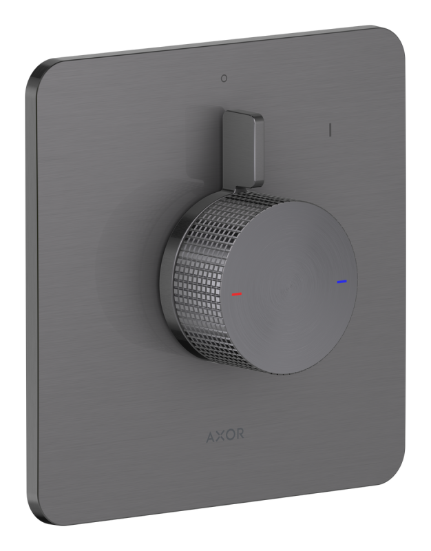 Смеситель для душа Hansgrohe Axor Citterio C встраиваемый 1 потребитель матовый черный хром 49651340