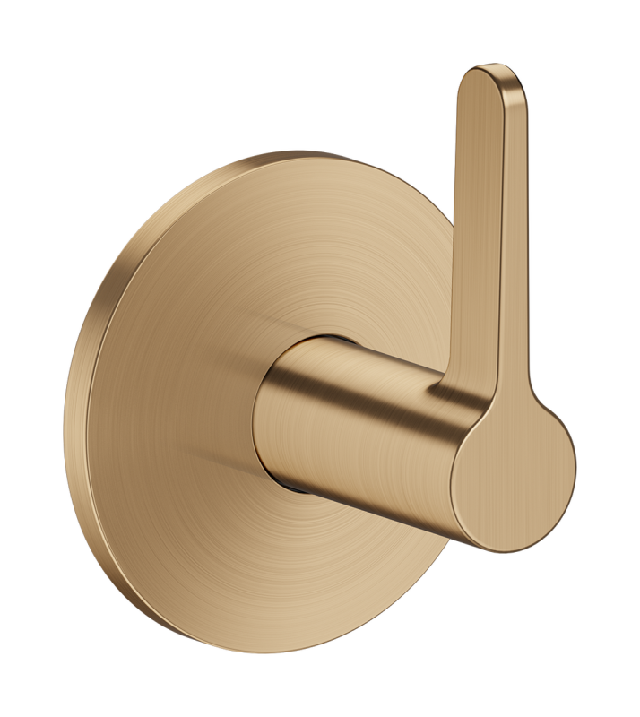 Запорный вентиль Hansgrohe Axor One скрытого монтажа матовая бронза 48772140