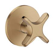 Запорный вентиль Hansgrohe Axor One скрытого монтажа матовая бронза 48771140