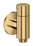 Шлангове підключення Hansgrohe Axor One із запорним клапаном поліроване золото 48781990