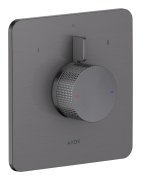 Змішувач для душу Hansgrohe Axor Citterio C вбудований 2 споживача матовий чорний хром 49451340