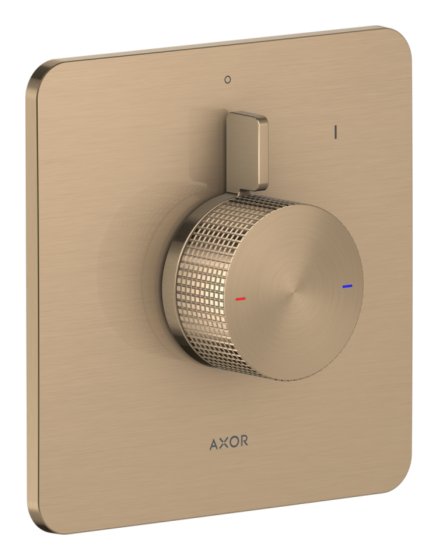 Смеситель для душа Hansgrohe Axor Citterio C встраиваемый 1 потребитель матовая бронза 49651140