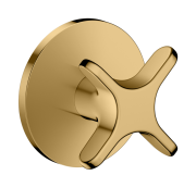 Запорный вентиль Hansgrohe Axor One скрытого монтажа полированное золото 48771990