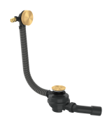 Слив-перелив для ванн Hansgrohe Axor Exafill с наполнением матовое золото 42540250