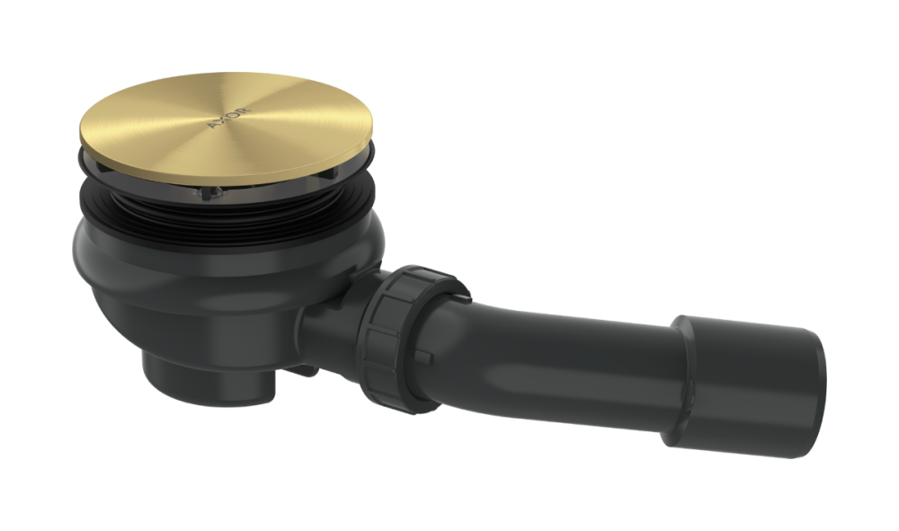 Cифон для душового піддону Hansgrohe Axor Staro матова латунь 42542950